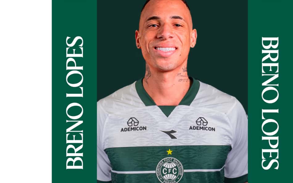 Coritiba anuncia atacante ex-Palmeiras como maior contratação da história