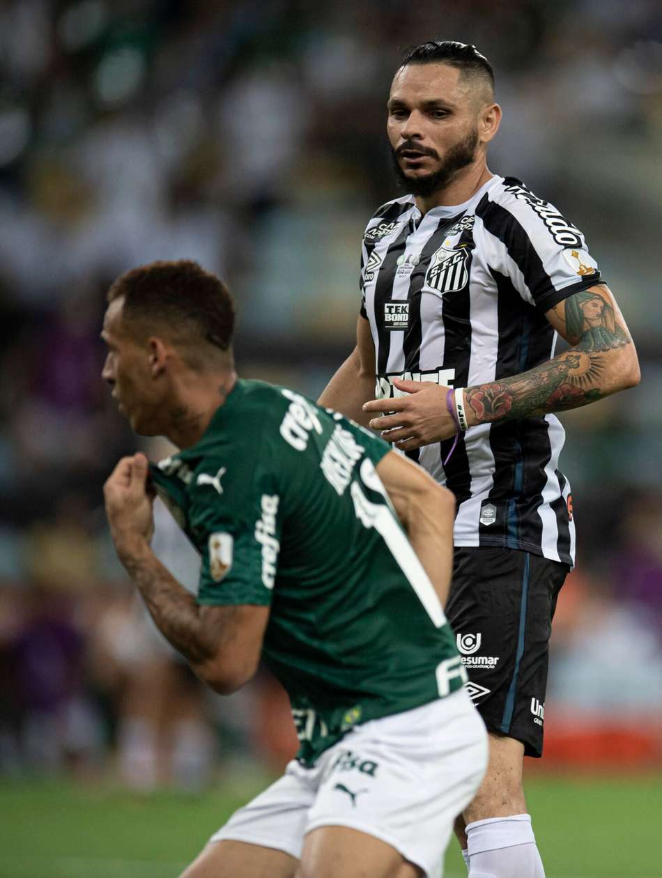 Breno Lopes Palmeiras Santos Libertadores 2020