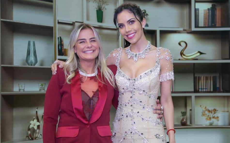 Milene Domingues é a convidada do Programa "Sensacional" (Foto: Divulgação/RedeTV)