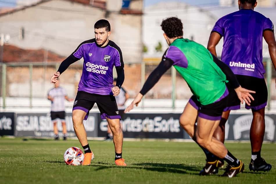 Treino do Ceará (Foto: Gabriel Silva/Ceará SC)