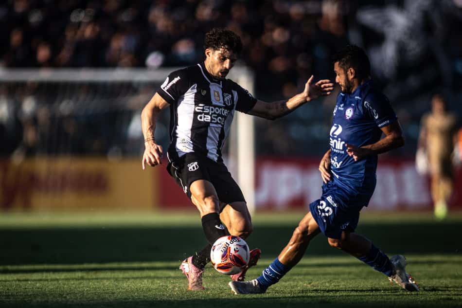 Partida entre Ceará e Iguatu, pelo Campeonato Cearense (Foto: Gabriel Silva/Ceará SC)