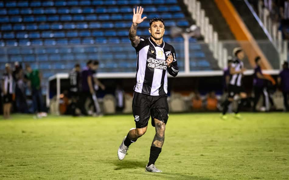 Partida entre Ceará e Maranguape, pelo Campeonato Cearense (Foto: Gabriel Silva/Ceará SC)