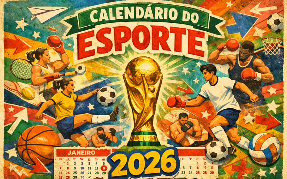 Ano de Copa do Mundo: confira o calendário do esporte para 2026