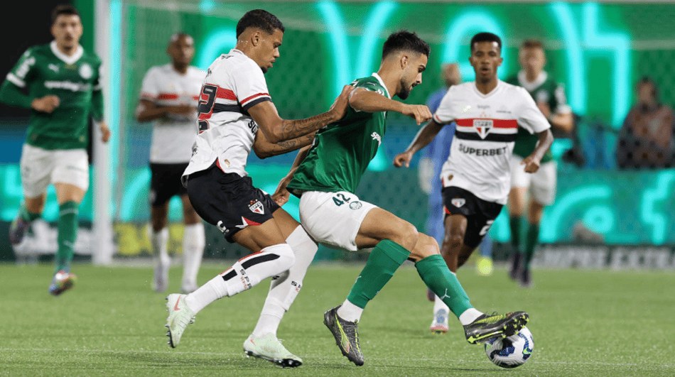 Palmeiras e São Paulo se enfrentam na Arena Barueri (Foto: Cesar Greco/Palmeiras/by Canon)
