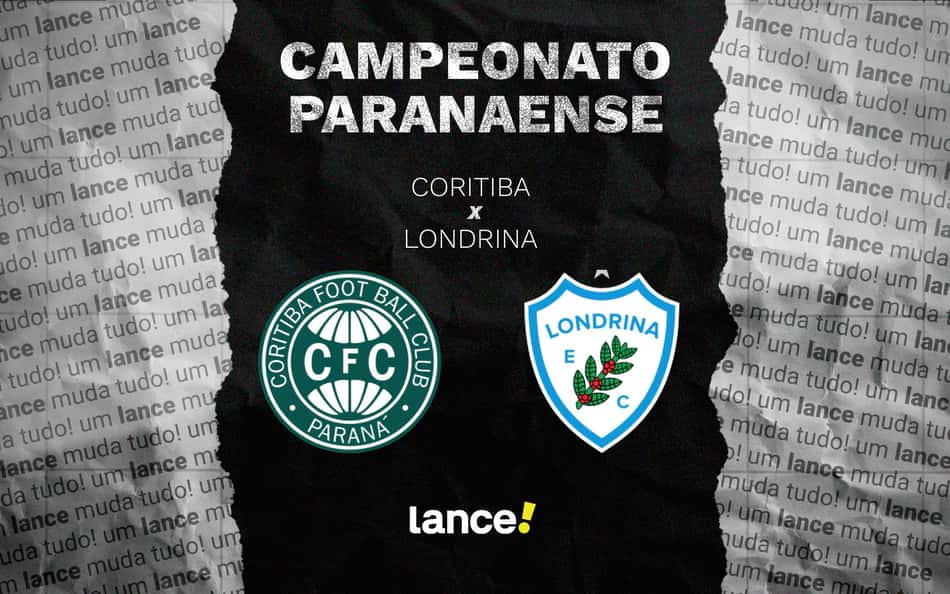 Ficha técnica: Coritiba x Londrina
