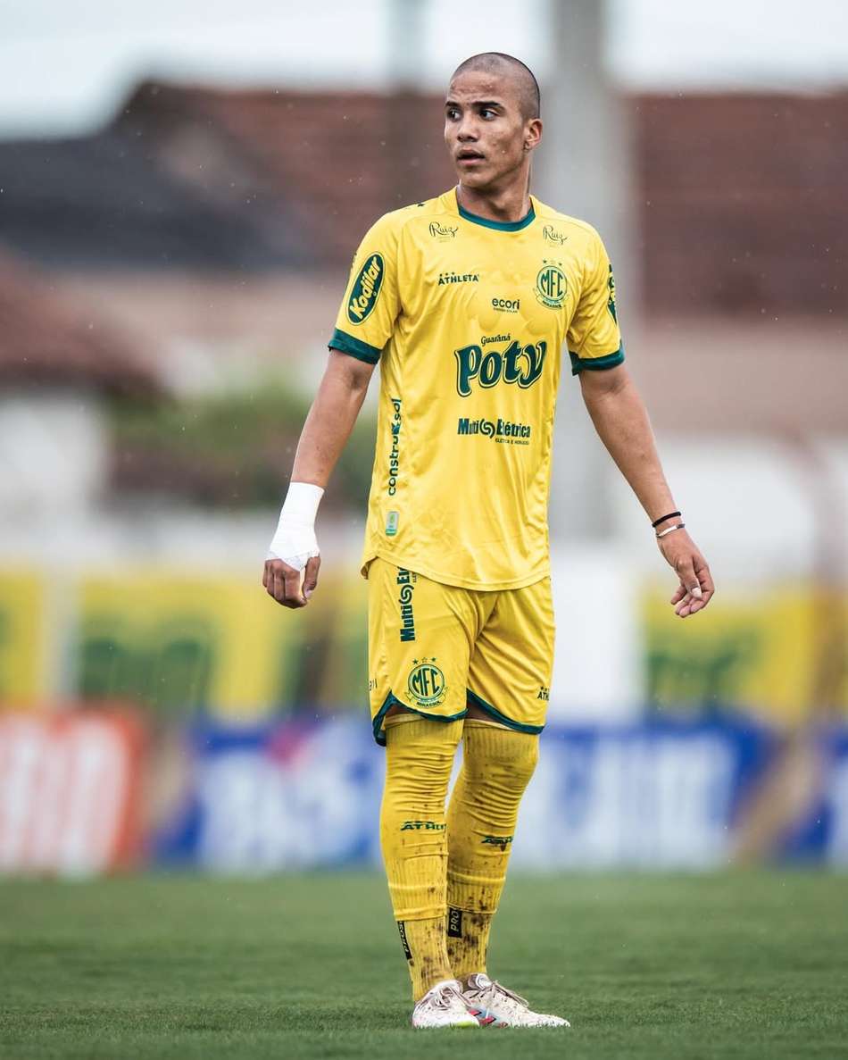 Cristian Araújo, em ação pelo Mirassol na Copinha (Foto: Reprodução/X)
