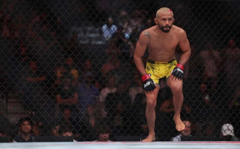 Deiveson Figueiredo luta no UFC Rio deste sábado (Foto: Carmen Mandato/Getty Images/AFP)