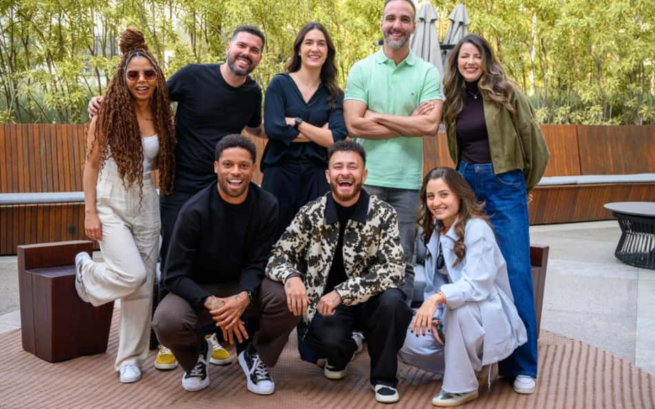 Elenco da GeTV, montado no fim do ano passado (Foto: Divulgação/Globo)
