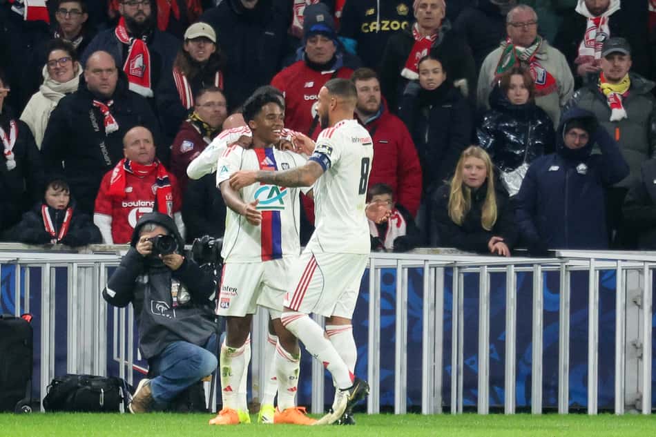 Endrick - Lyon x Lille - Copa da França