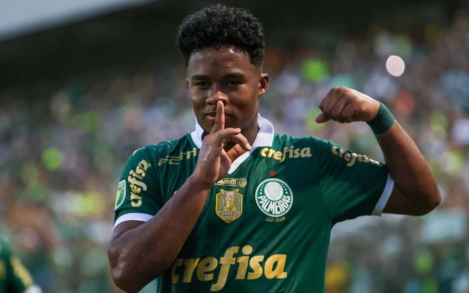 Iluminado? Compare as estreias de Endrick por Palmeiras, Brasil, Real Madrid e Lyon
