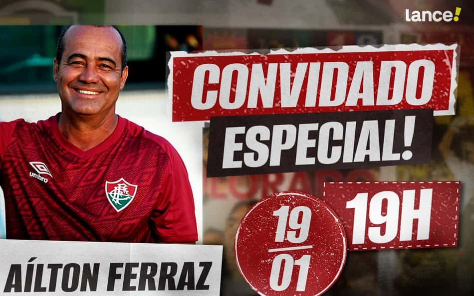 Fut & Papo: Lance! recebe o ex-jogador Aílton em  podcast nesta segunda