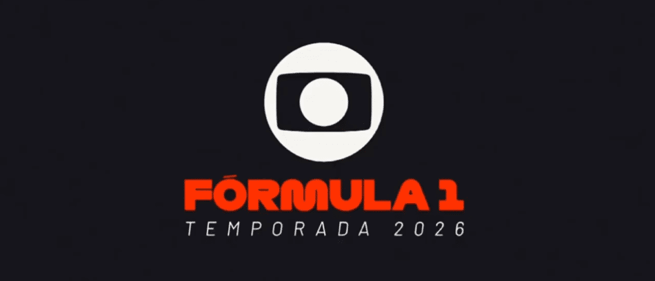 A primeira chamada da Fórmula 1 na Globo (Foto: Reprodução/TV Globo)