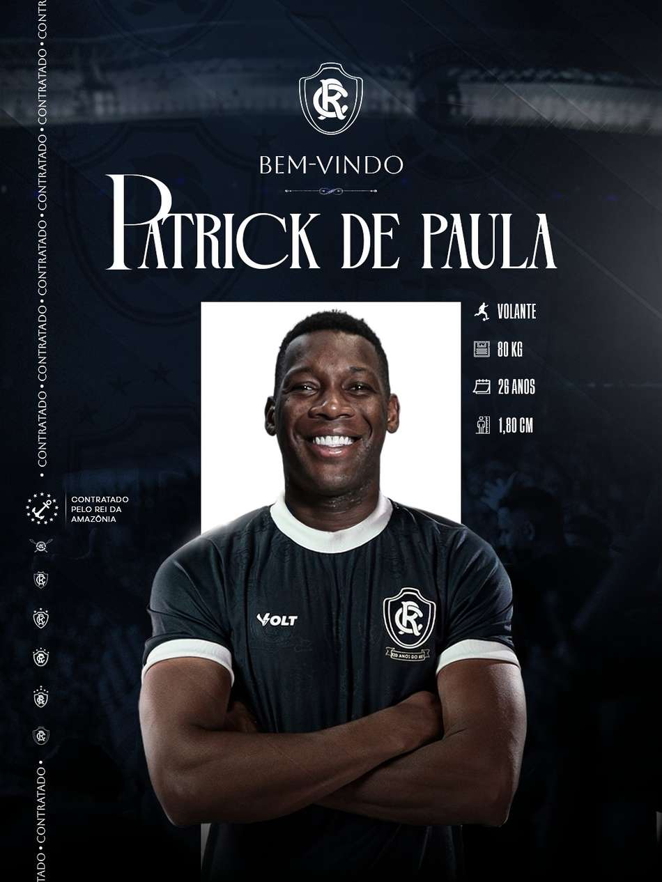Patrick de Paula foi emprestado pelo Botafogo ao Remo (Foto: Divulgação/Remo)