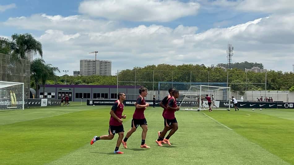 Corinthians treinou na manhã desta terça-feira (5)