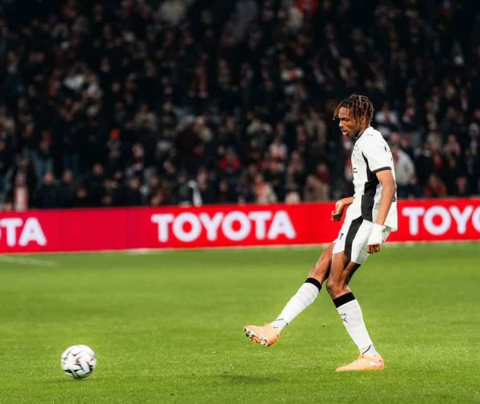 Alvo do Chelsea, Jeremy Jacquet é destaque do Rennes, da Ligue 1 (Foto: Reprodução/Instagram)