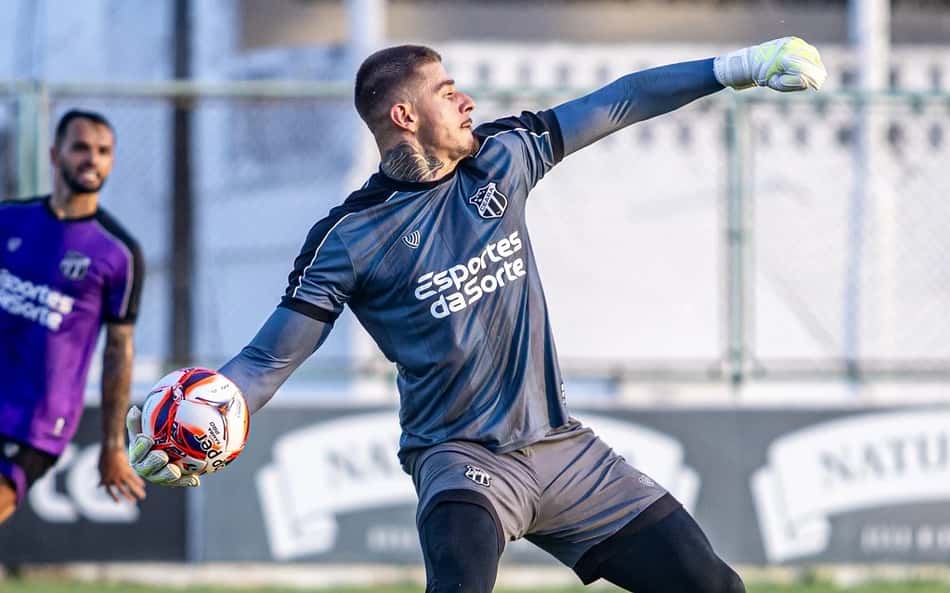 Jorge é o novo goleiro do Ceará (Foto: Felipe Santos/Ceará SC)