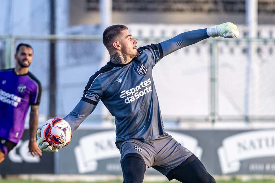 Jorge é o novo goleiro do Ceará (Foto: Felipe Santos/Ceará SC)