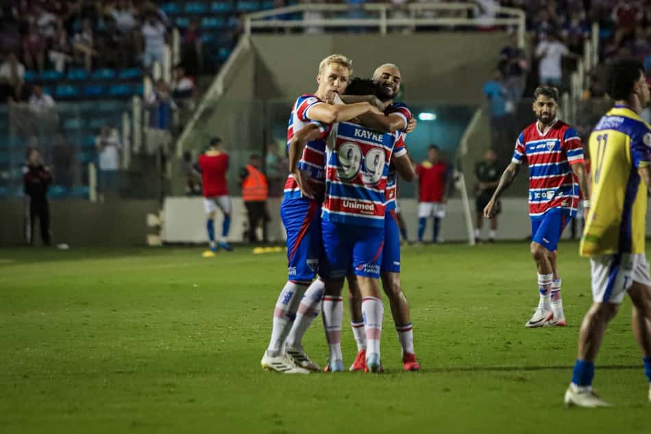 Kayke na partida entre Fortaleza e Quixadá, pelo Campeonato Cearense (Leonardo Moreira/Fortaleza EC)