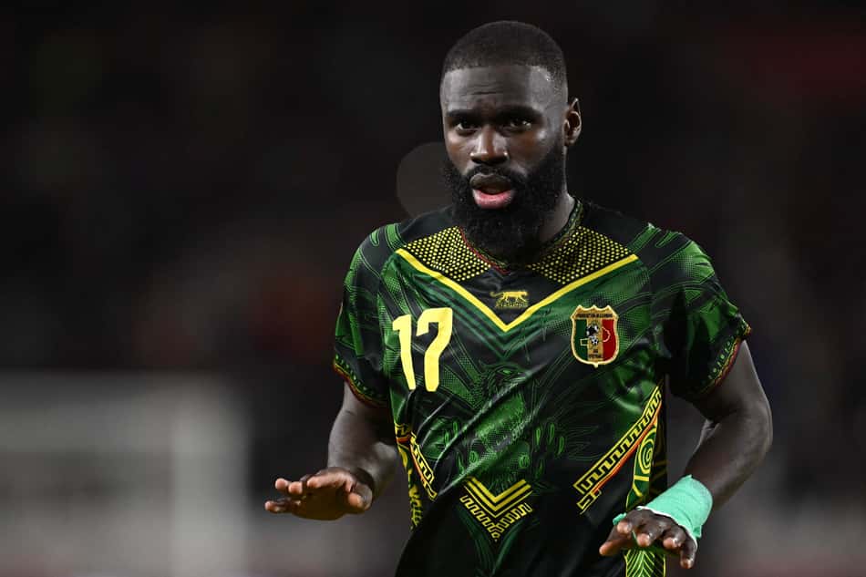 Lassine Sinayoko por Mali (Foto: Paul ELLIS / AFP)