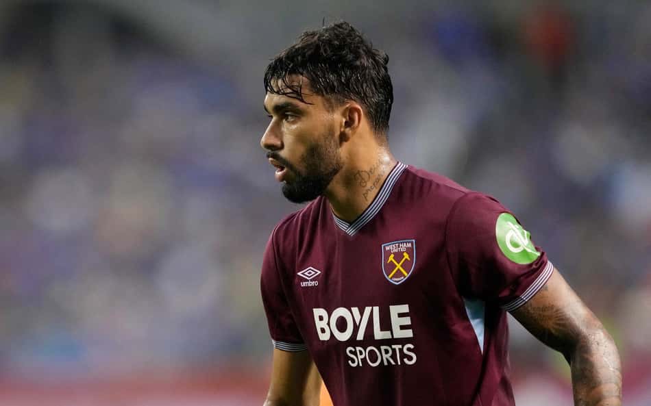 Publicação do West Ham com Paquetá viraliza: 'Brincadeira com o Flamengo'