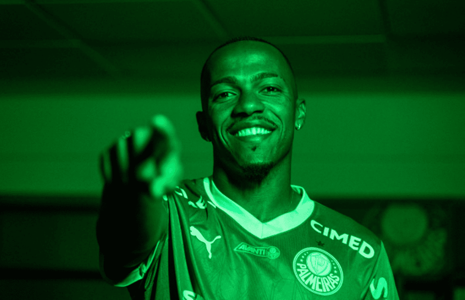 Marlon Freitas é o novo reforço do Palmeiras (Foto: Divulgação/Palmeiras)