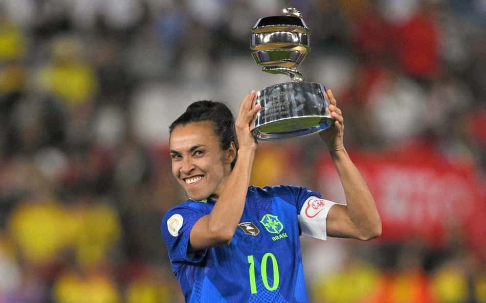 Marta manda recado sobre Copa do Mundo Feminina: 'Nosso país está pronto'