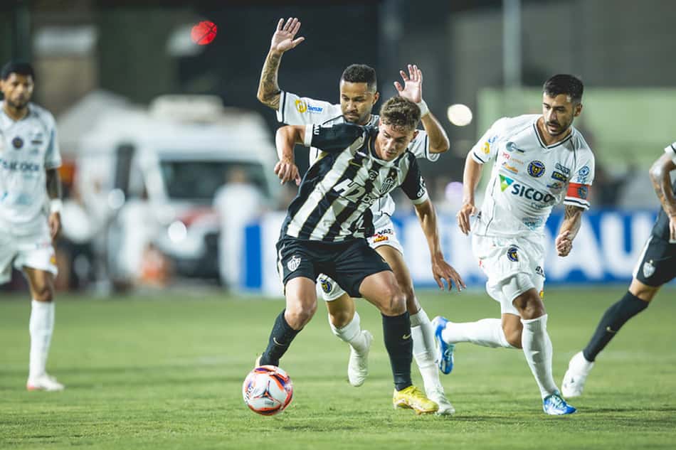 Natanael em North x Atlético (Foto: Pedro Souza / Atlético)