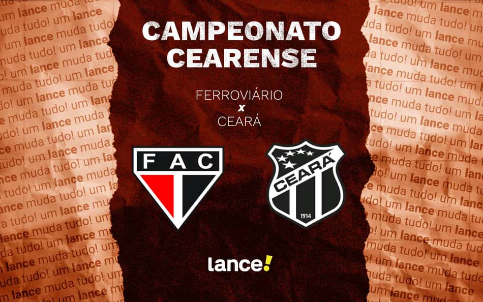 Ferroviário x Ceará: onde assistir ao vivo e escalações do jogo pelo Campeonato Cearense