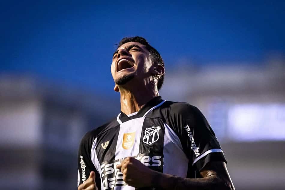 Pedro Gilmar em partida do Ceará contra o Ferroviário, pelo Campeonato Cearense (Foto: Gabriel Silva/Ceará SC)
