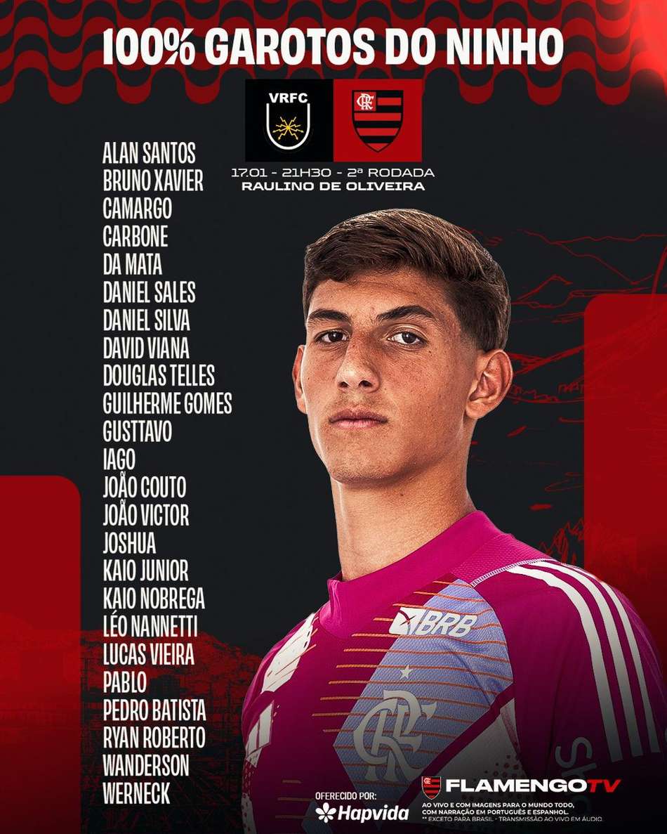 Relacionados Flamengo Volta Redonda Carioca