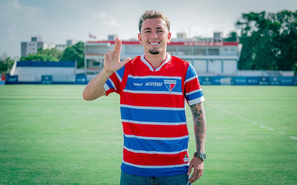 Ryan é o novo meio-campista do Fortaleza (Foto: Mateus Lotif/Fortaleza EC)