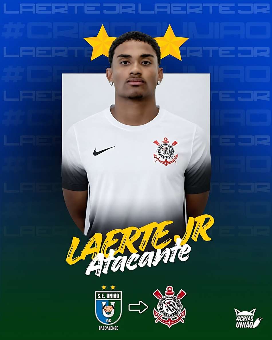 Laerte, atacante, reforço do Timão (Foto: Divulgação)