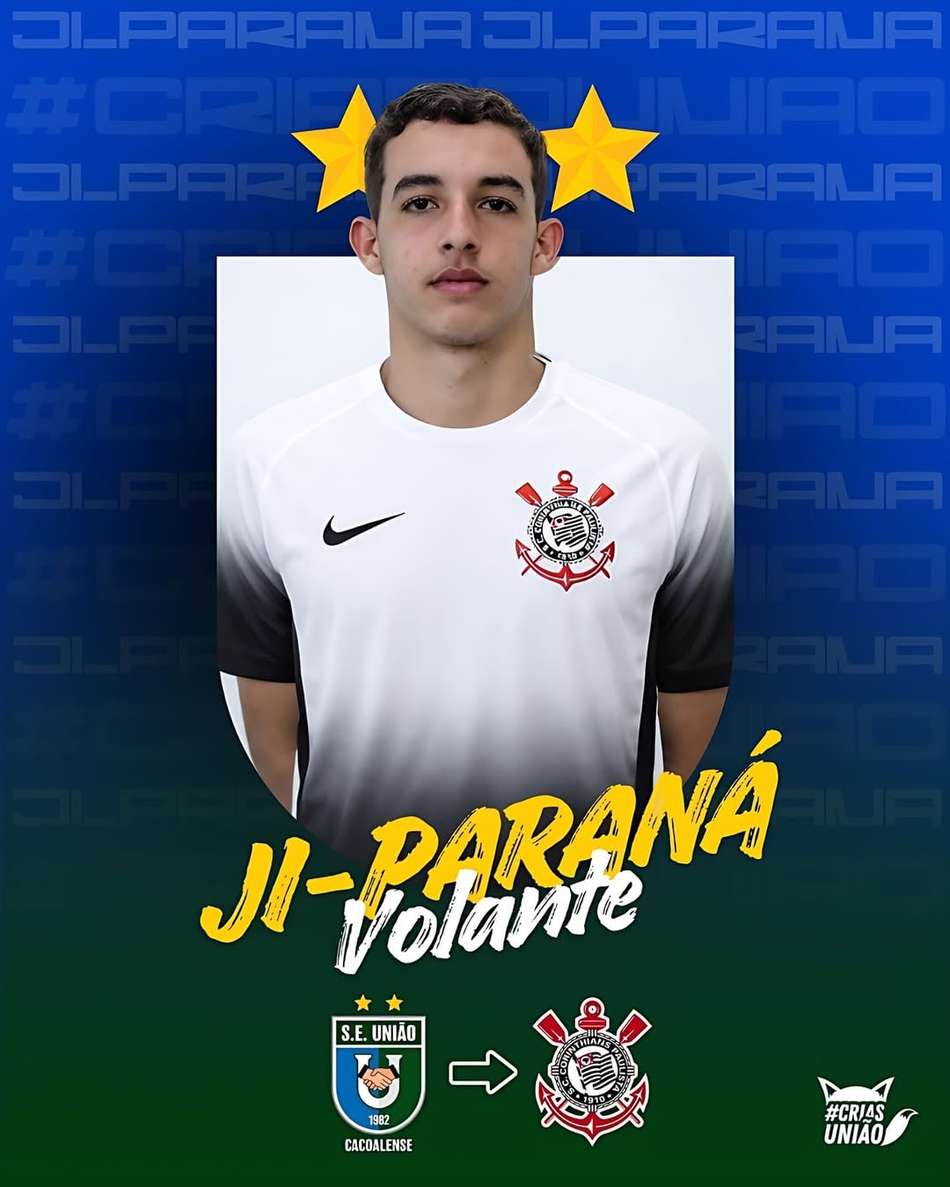 Ji-Paraná, novo reforço do Corinthians (Foto: Divulgação)