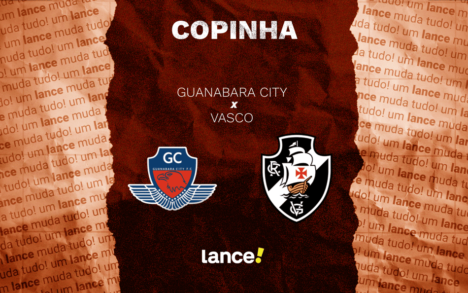 Guanabara City X Vasco: onde assistir ao vivo ao jogo pela Copinha
