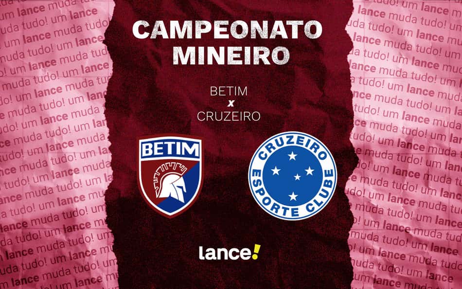 Betim x Cruzeiro (Foto: Arte Lance!)