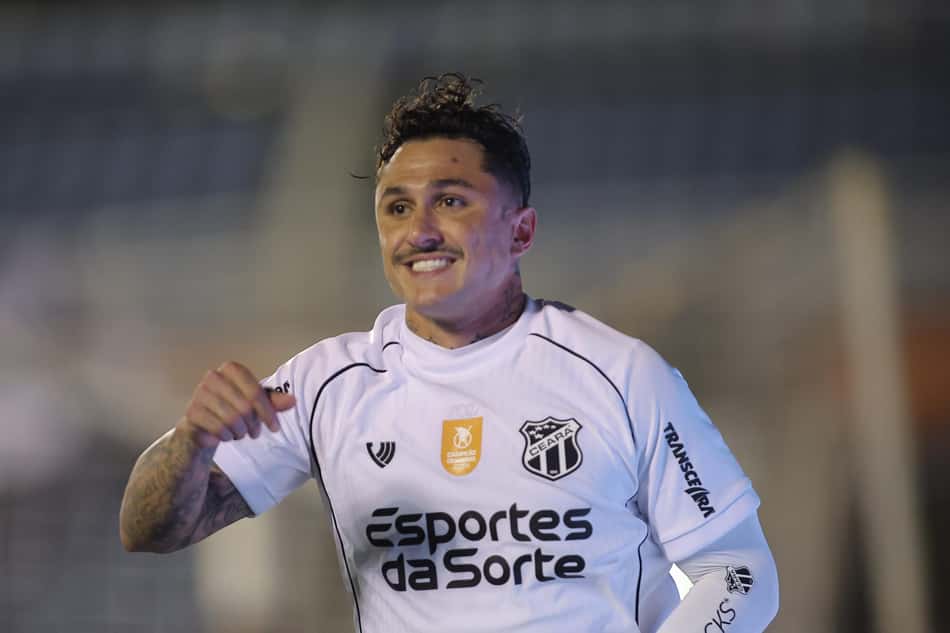 Partida entre Tirol e Ceará, pelo Campeonato Cearense (Foto: Baggio Rodrigues/Agif/Gazeta Press)