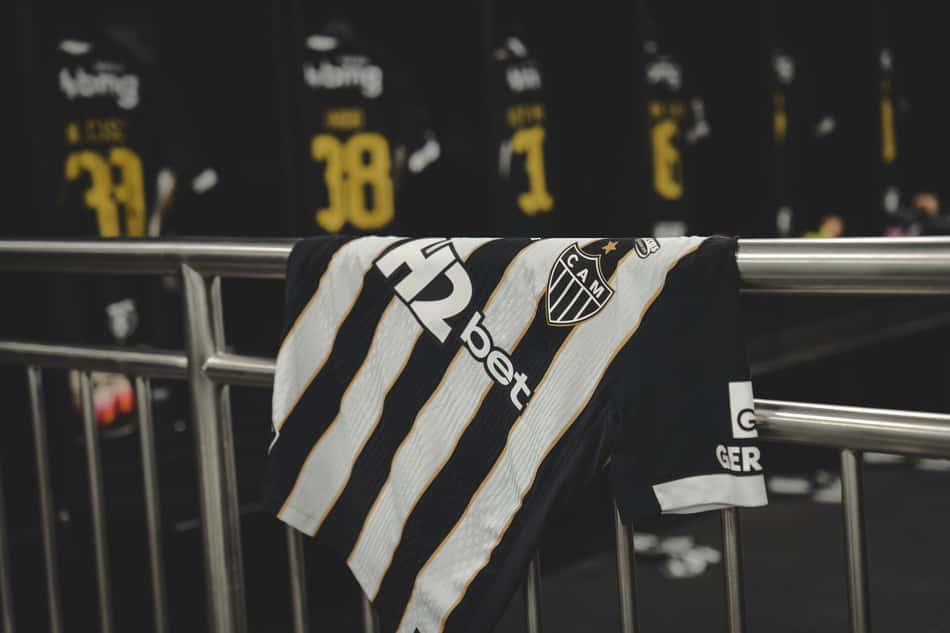 Vestiário do Atlético para a partida contra o Palmeiras (Foto: Pedro Souza / Atlético)
