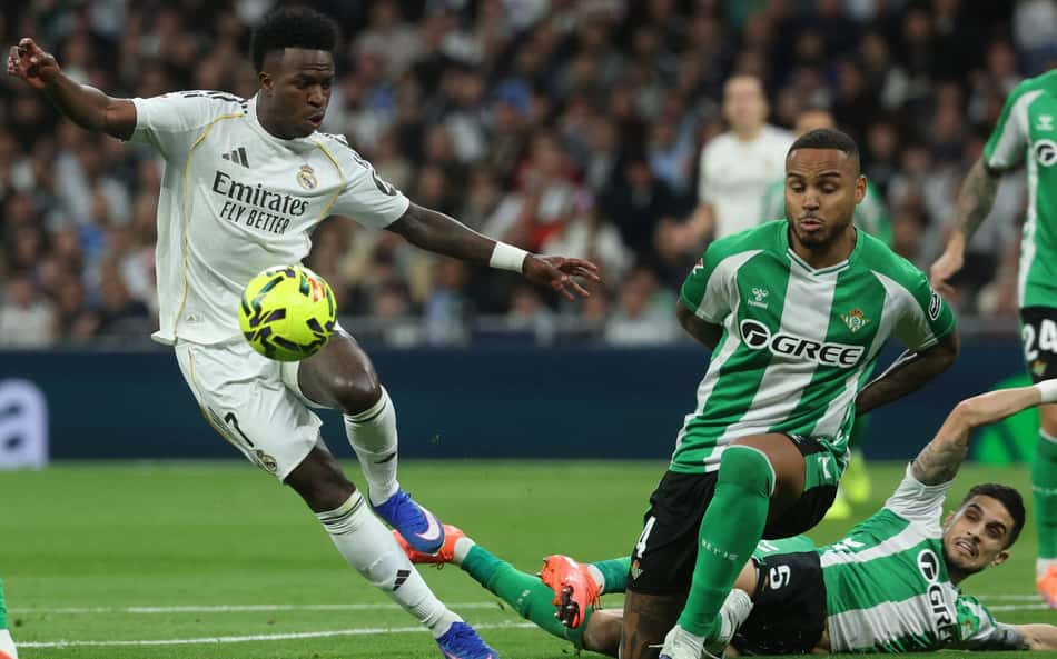 Europeus reagem à jogada de Vini Jr em Real Madrid x Betis: 'Humilhação'