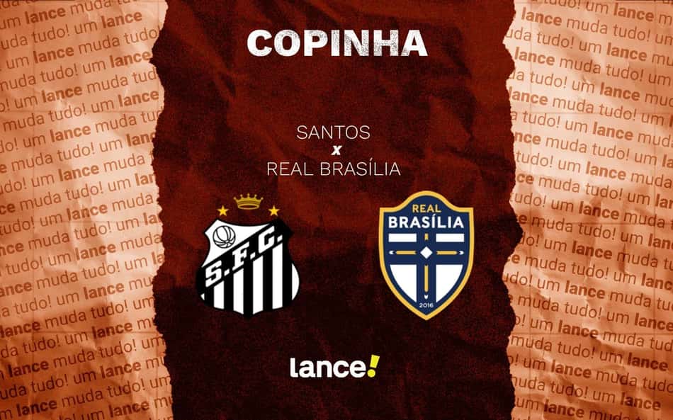 Santos x Real Brasília: onde assistir ao vivo a estreia pela Copinha