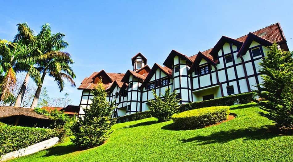 Estrutura do Hotel Amoreiras, novo CT do Bragantino feminino. (Foto: reprodução/internet)