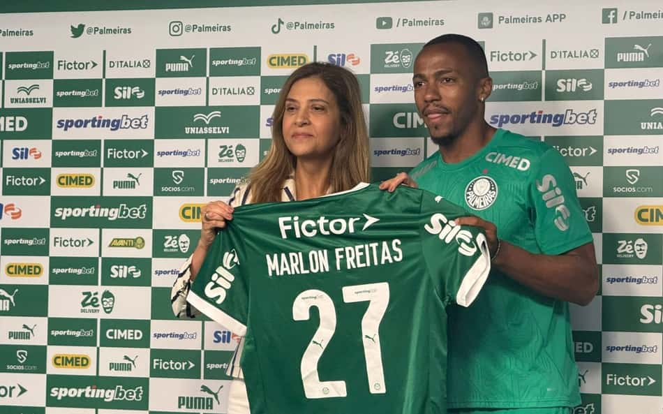 Marlon Freitas relembra 'piscadinha' e explica mudança de perfil em apresentação no Palmeiras