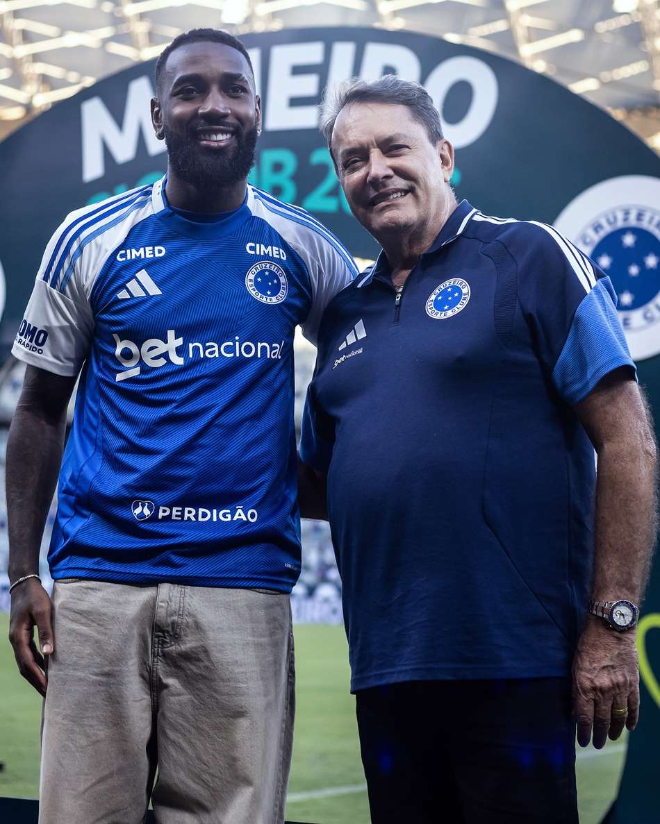Gerson e Pedrinho (Foto: Gustavo Aleixo/Cruzeiro)