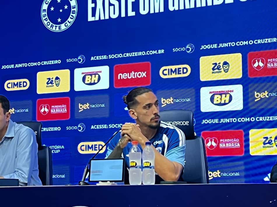Chico da Costa, atacante do Cruzeiro Foto: Eduardo Statuti/ Lance!