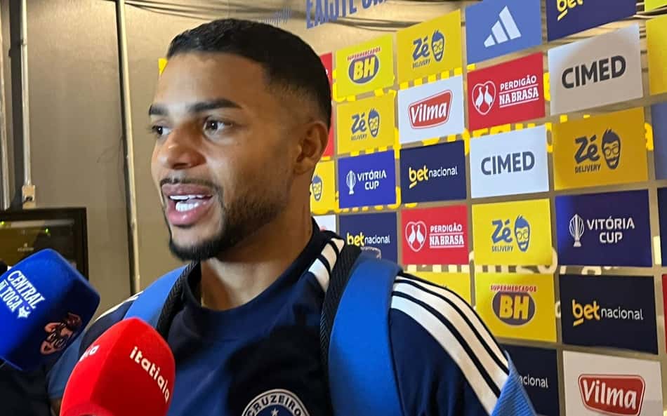 Wanderson comemora gol pelo Cruzeiro: 'Vai ficar marcado'