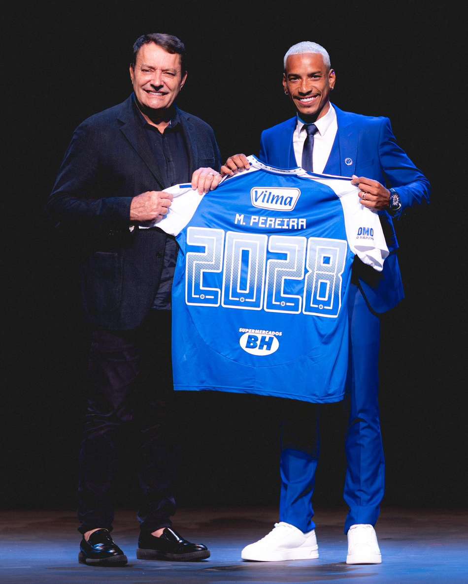 Matheus Pereira e Pedro Lourenço (Foto: Yuri Laurindo/ One9Content/Cruzeiro)