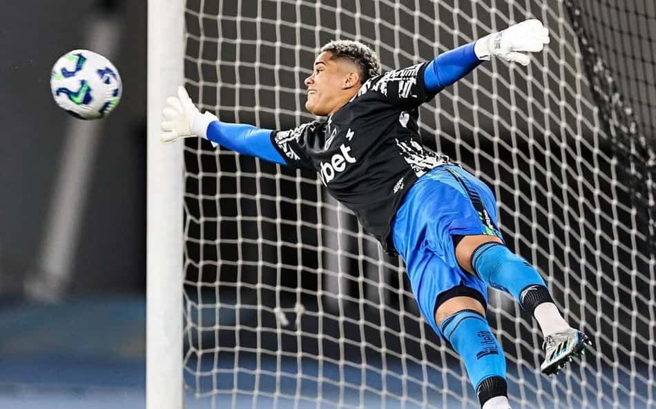 Yasmim Pereira, do Botafogo. (Foto: Arthur Barreto)