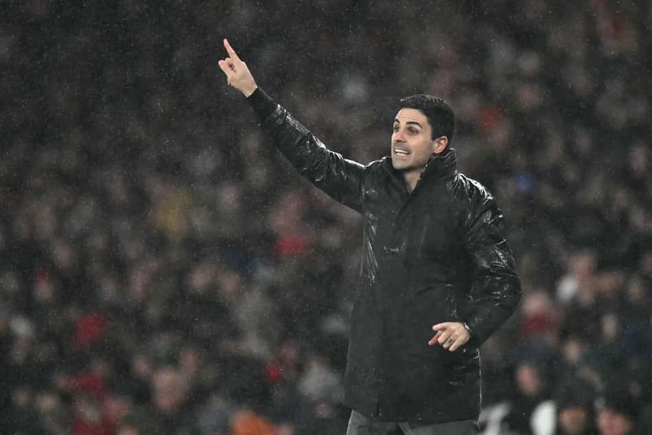 Mikel Arteta é o treinador do Arsenal (Foto: Ben STANSALL / AFP)