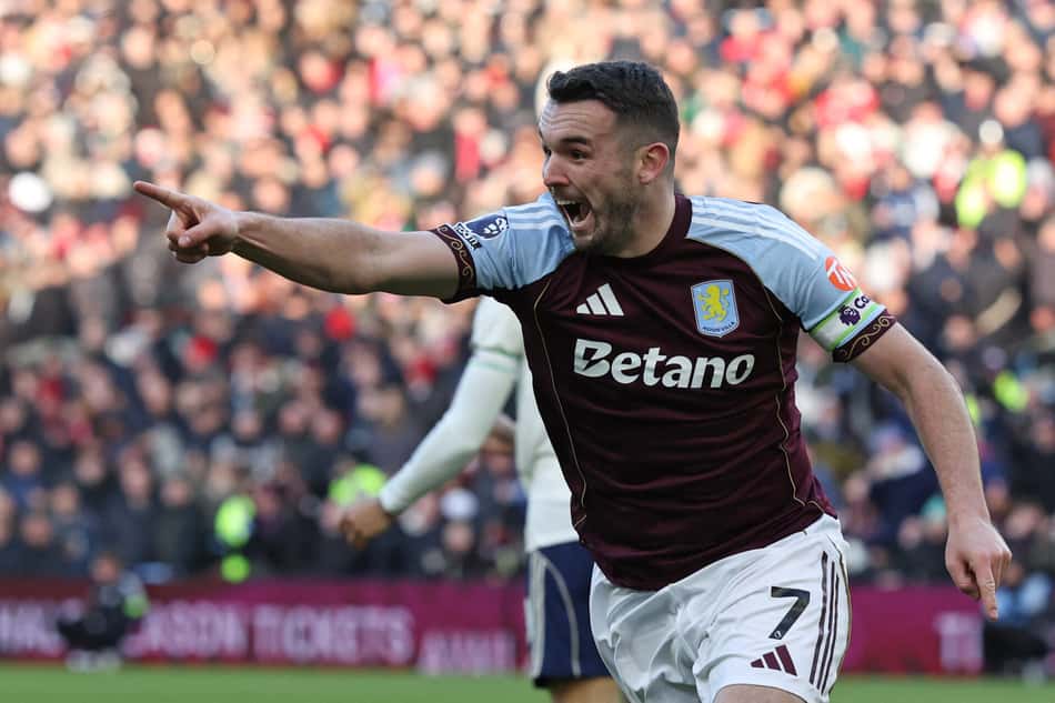 John McGinn marcou duas vezes na vitória do Aston Villa sobre o Nottingham Forest, pela Premier League