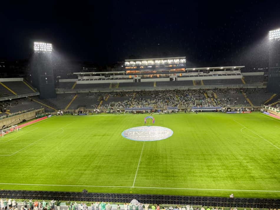 Arena Barueri recebe Palmeiras x Santos (Foto: Juliana Yamaoka / Lance)