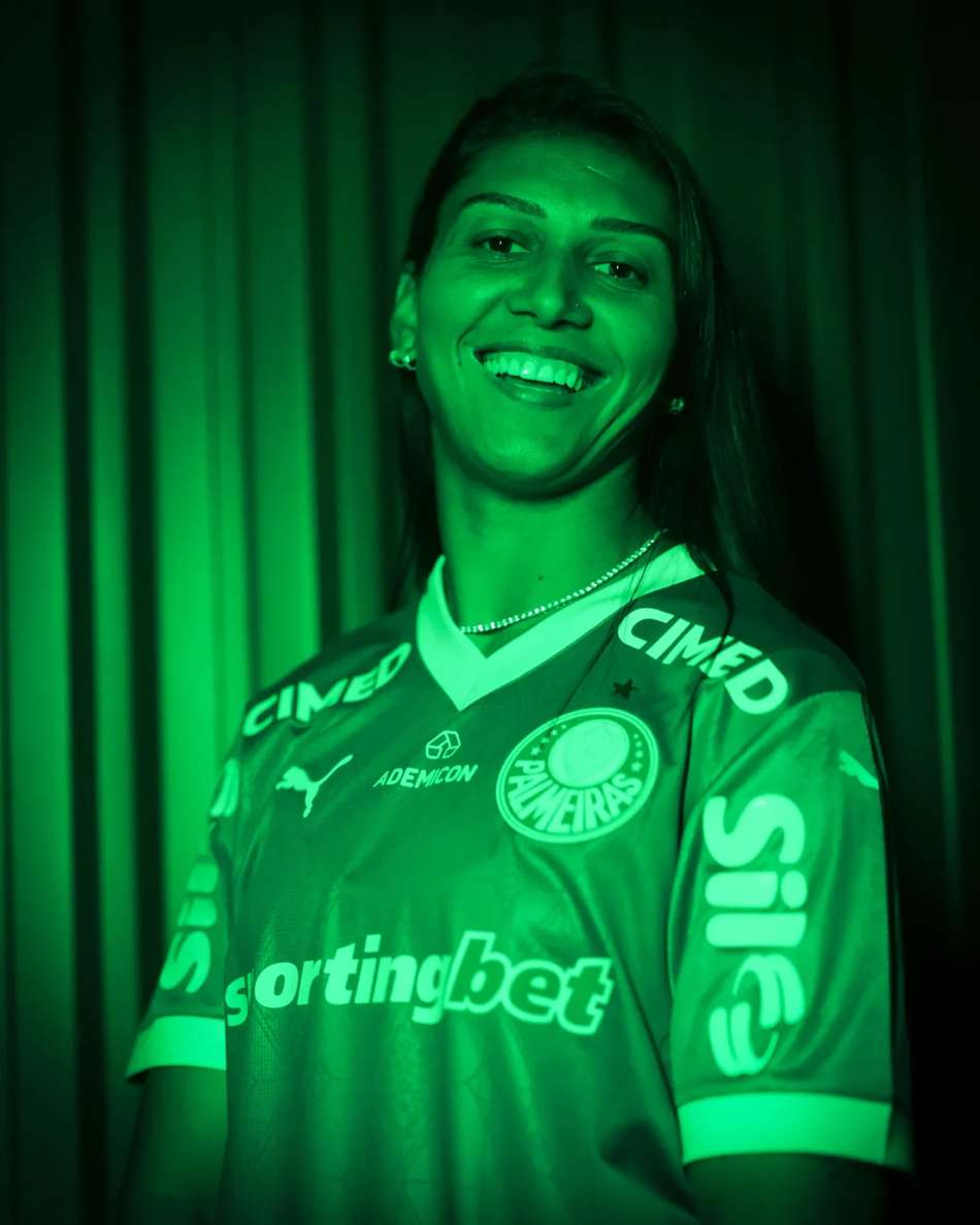 Bia Zaneratto, atacante do Palmeiras. (Foto: Após duas temporadas no Kansas City Current, Bia Zaneratto está de volta para vestir a 10 do Verdão)